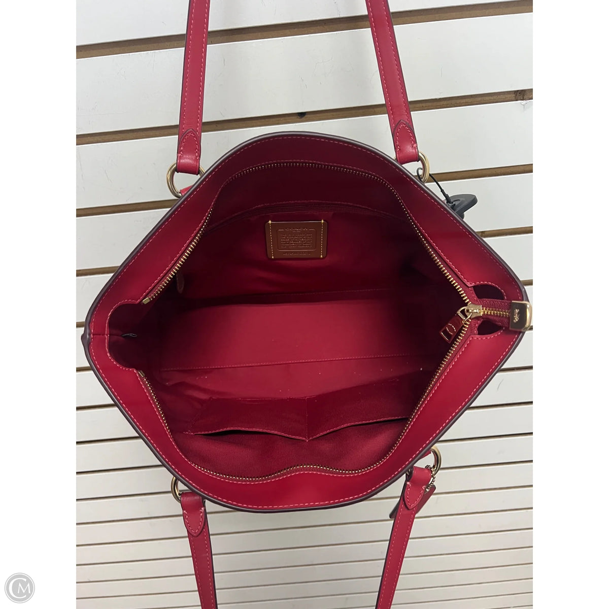 Tote Designer By Coach, Size: Large