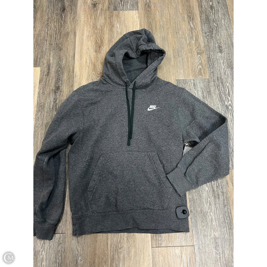 Athletic Sweatshirt Hoodie By Nike Apparel In Grey, Size: Xs