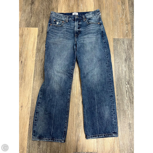 Jeans Straight By Pistola In Blue Denim, Size: 8