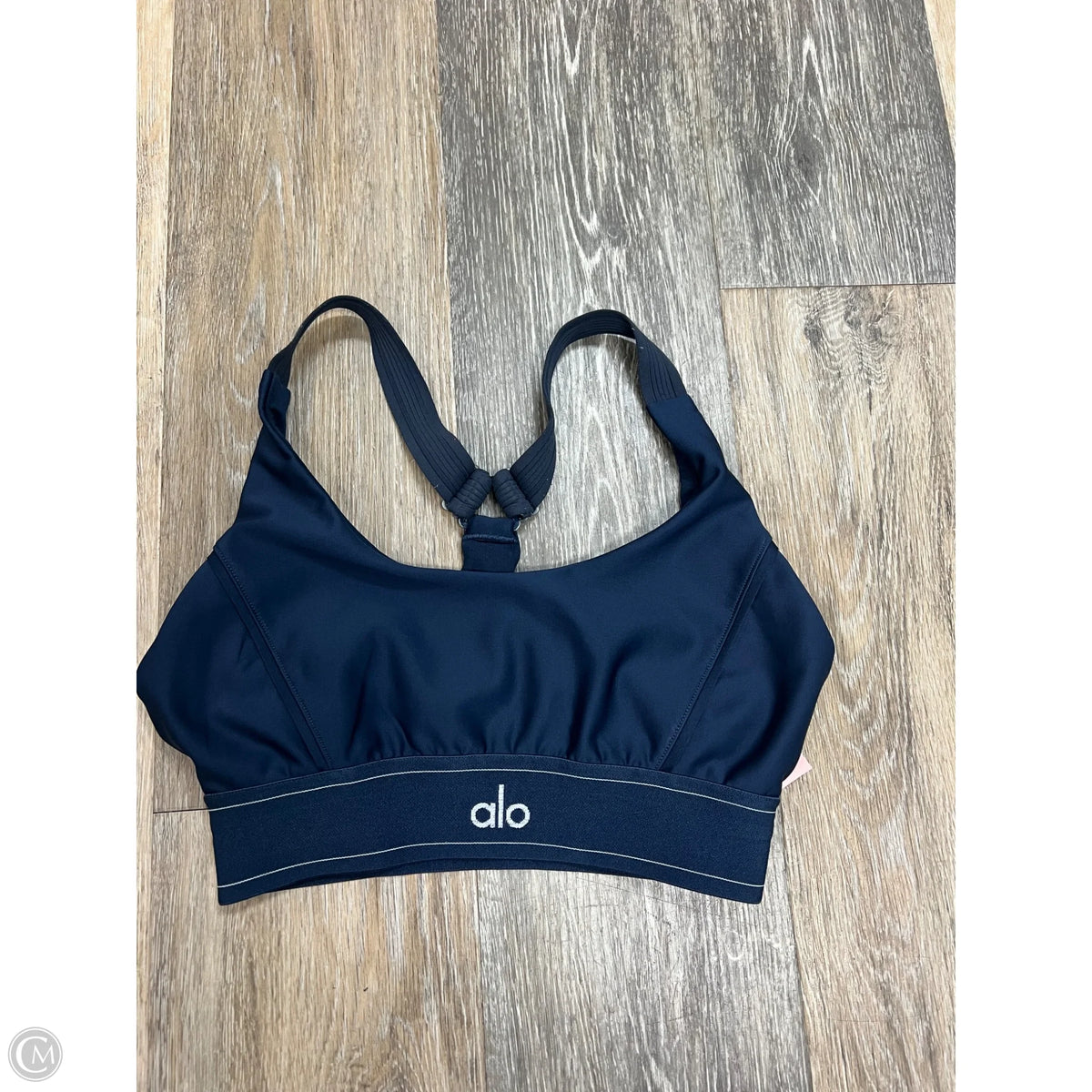 Athletic Bra By Alo In Blue, Size: S