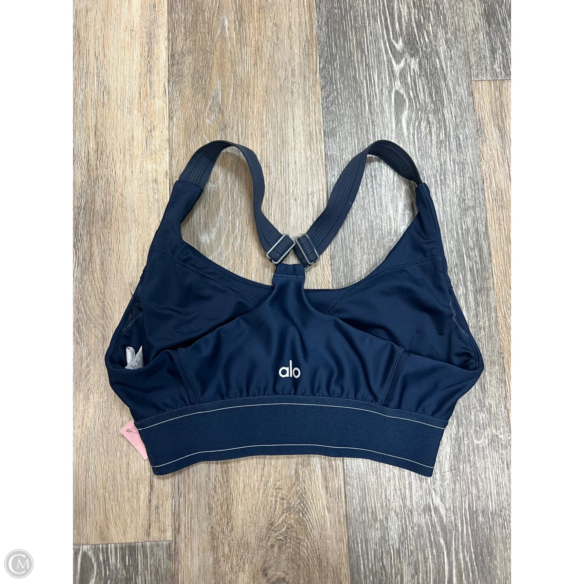 Athletic Bra By Alo In Blue, Size: S