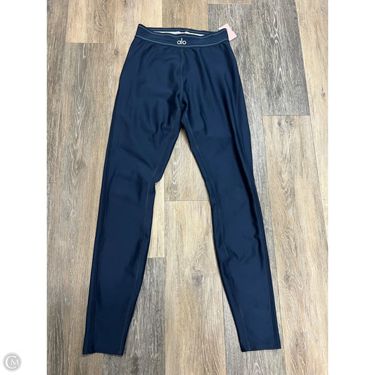 Athletic Leggings By Alo In Blue, Size: S