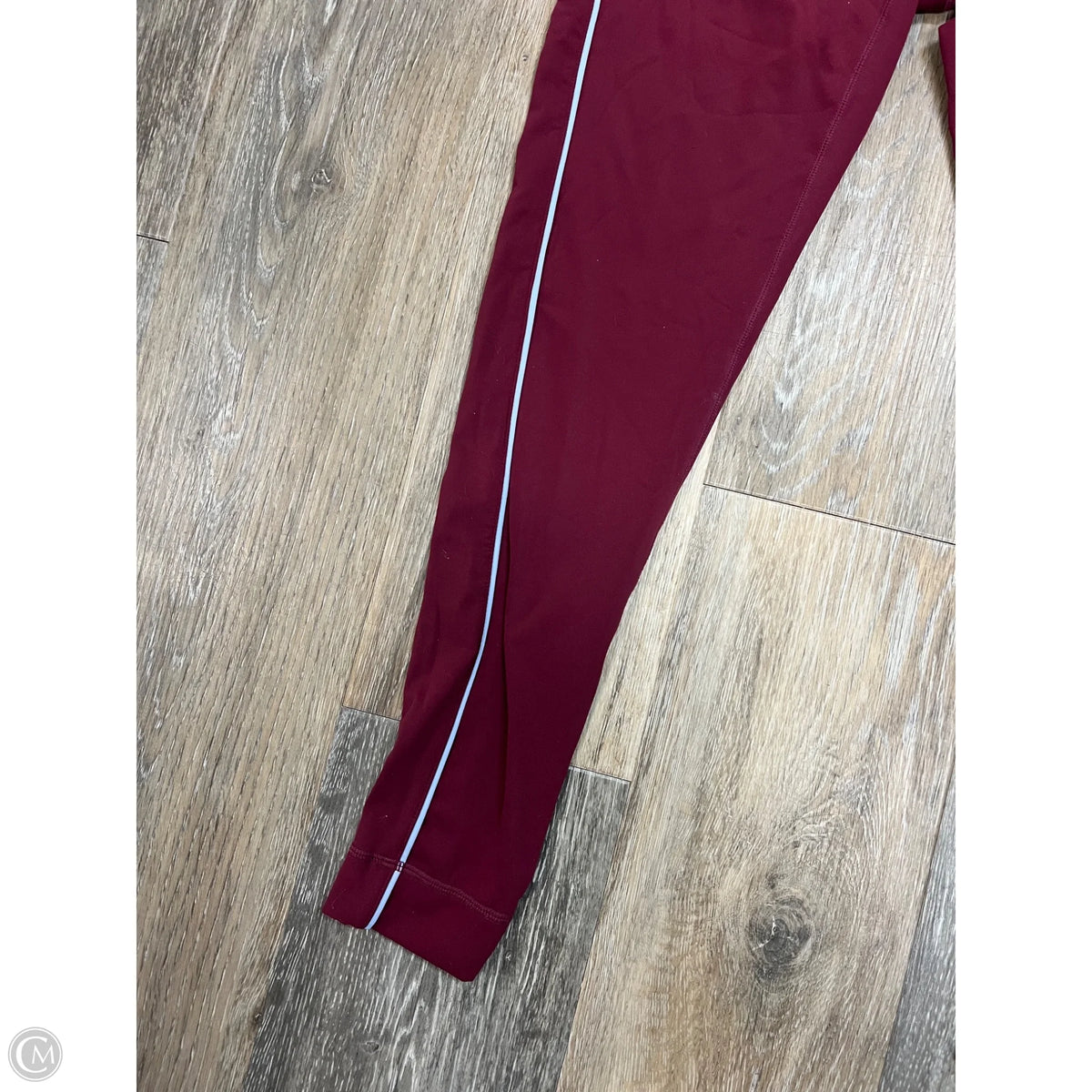 Athletic Leggings By Set Active In Red, Size: M