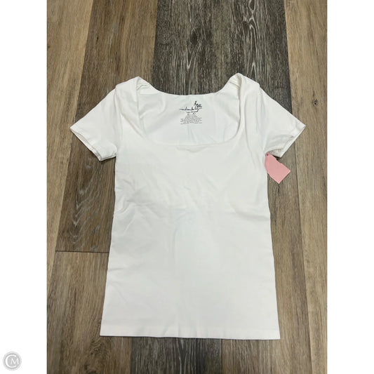 Top Short Sleeve By Free People In White, Size: M