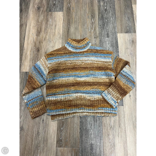 Sweater By Prana In Blue & Brown, Size: Xs