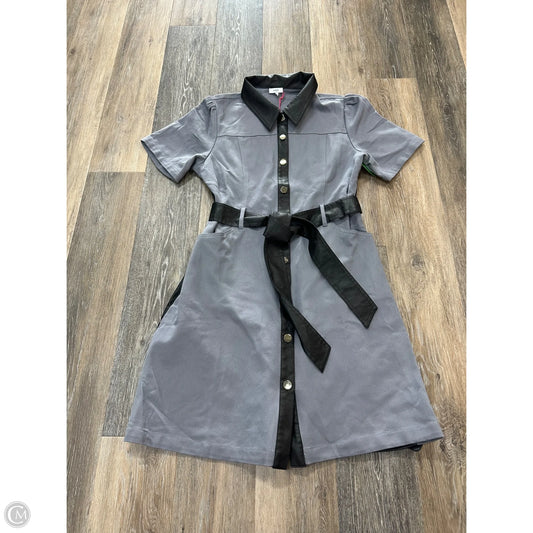 Dress Casual Midi By Voy In Grey, Size: L