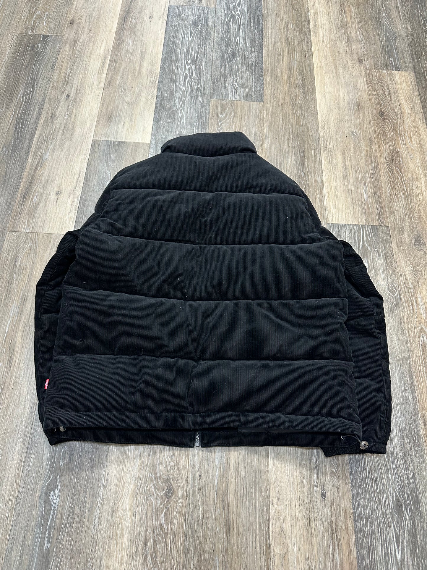 Jacket Puffer & Quilted By Levis In Black, Size: L