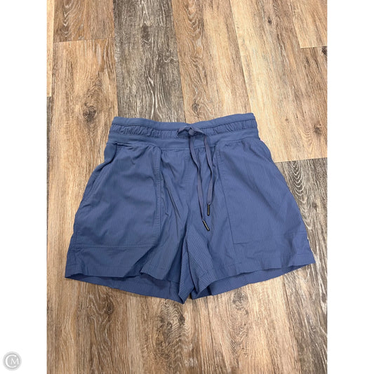 Athletic Shorts By Lululemon In Blue, Size: 4
