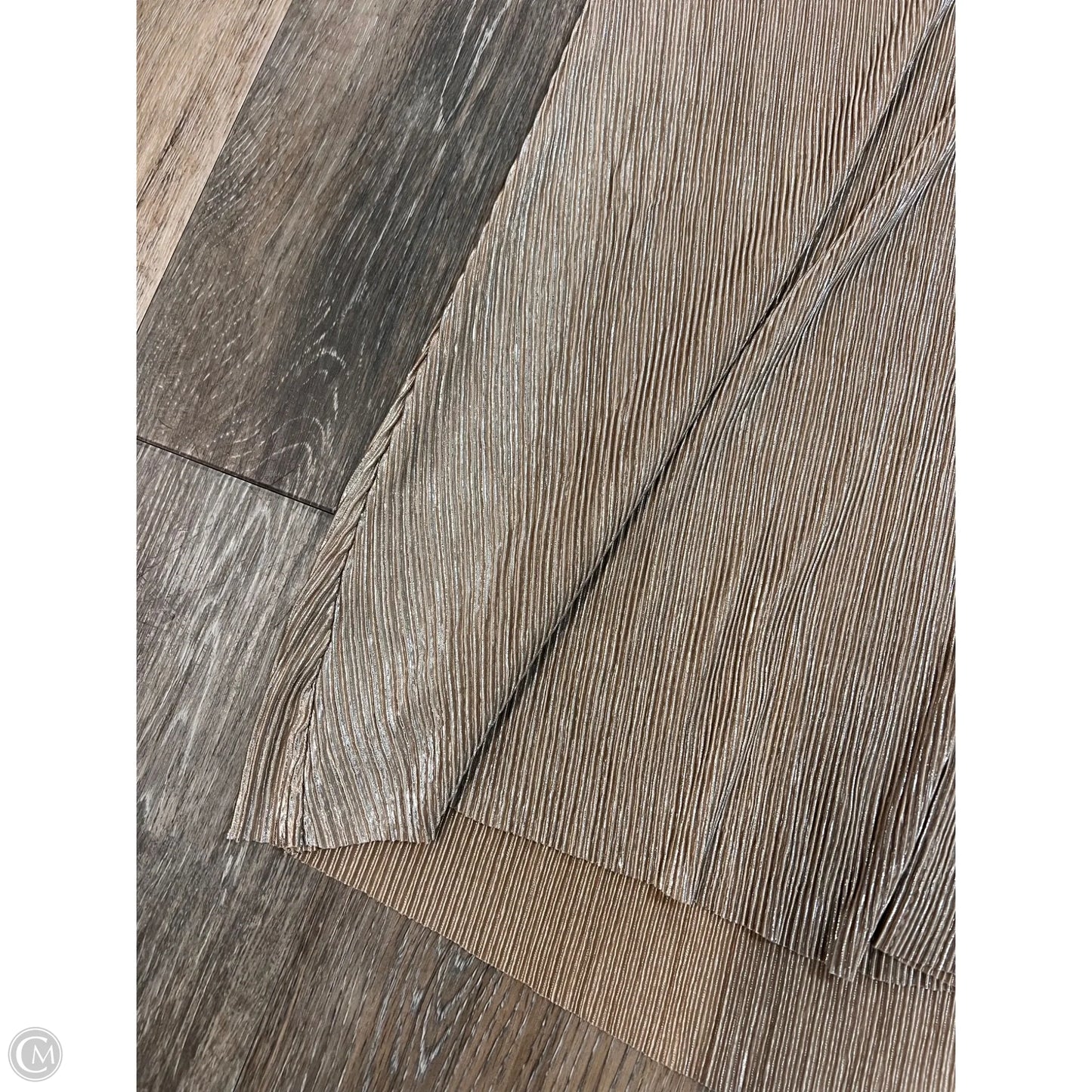 -Dress Party Long By See and Be Seen In Gold, Size: L