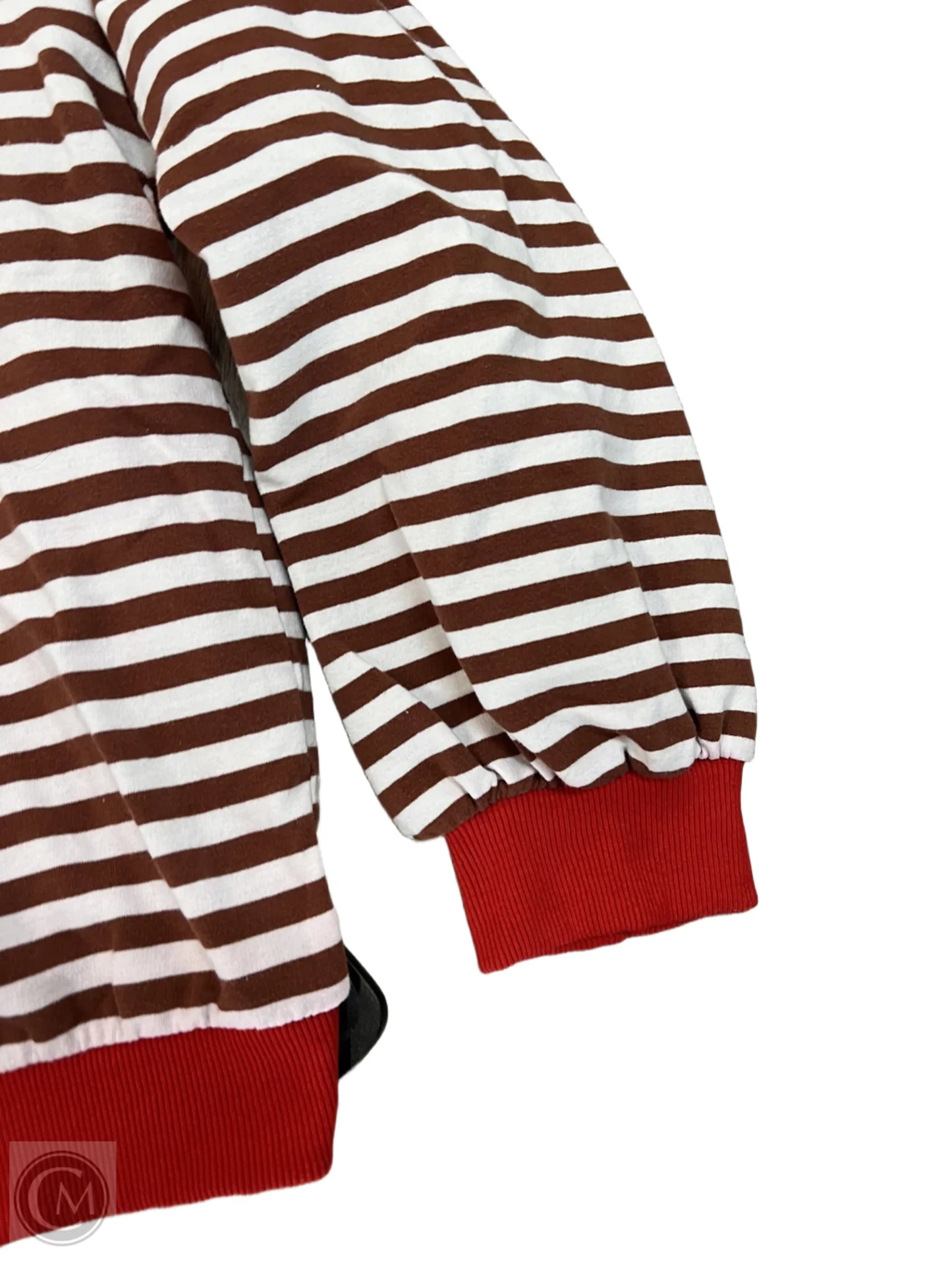 Top Long Sleeve By Clothes Mentor In Striped Pattern, Size: S