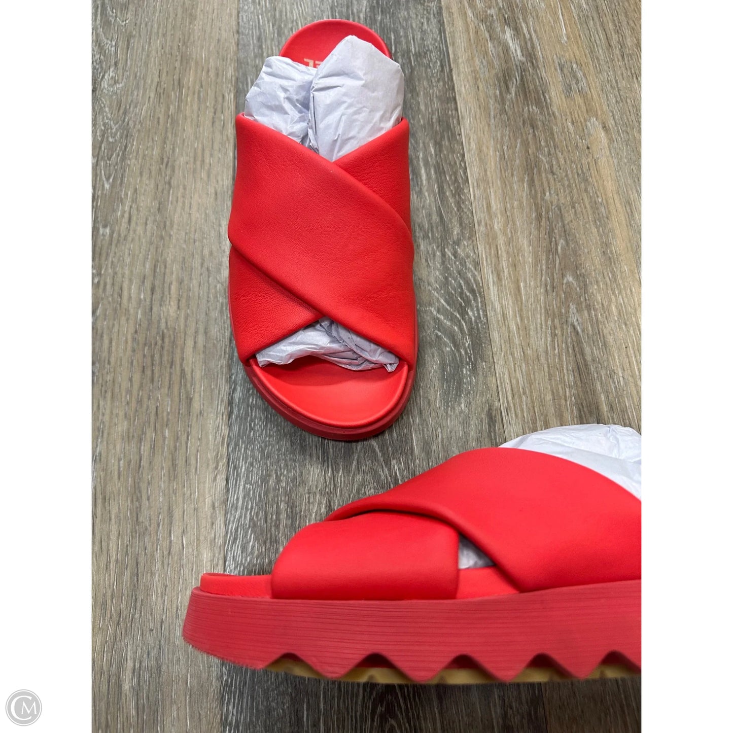 Sandals Flats By Sorel In Red, Size: 8