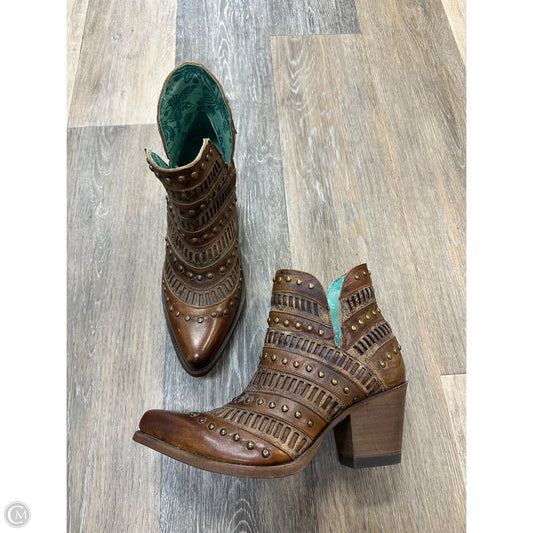 Boots Western By Corral In Brown, Size: 8.5