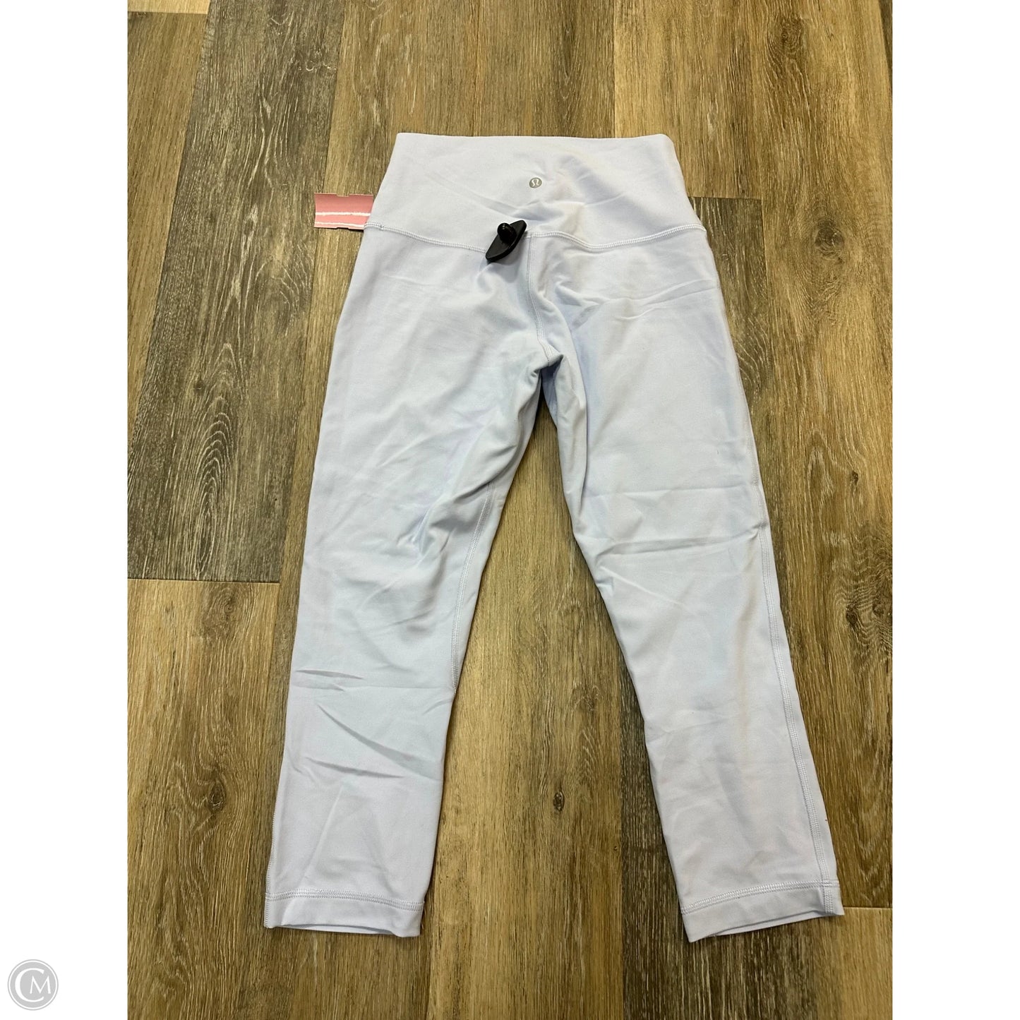 Athletic Capris By Lululemon In Purple, Size: 8