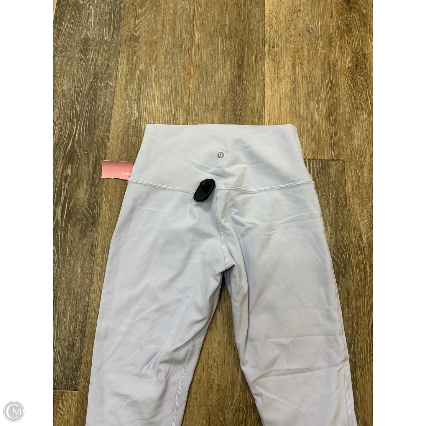 Athletic Capris By Lululemon In Purple, Size: 8