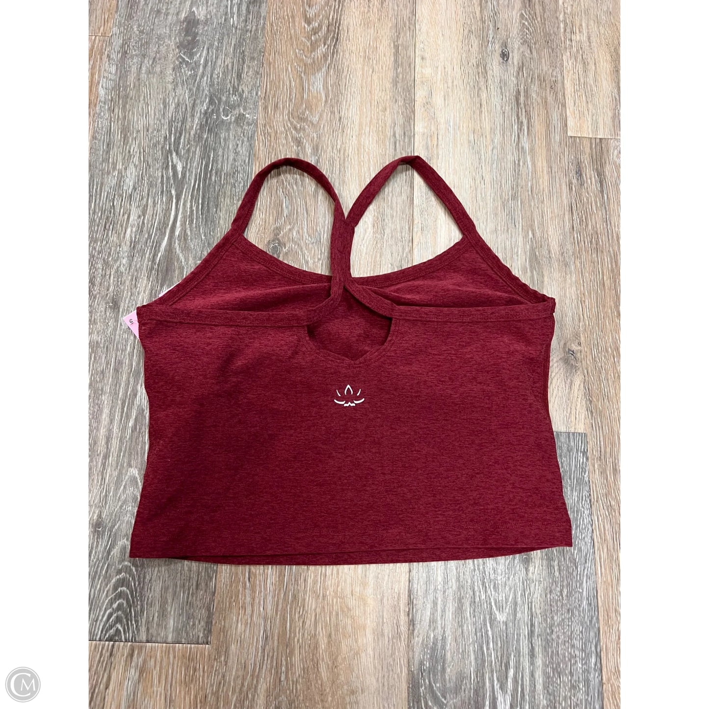Athletic Tank Top By Beyond Yoga In Red, Size: M