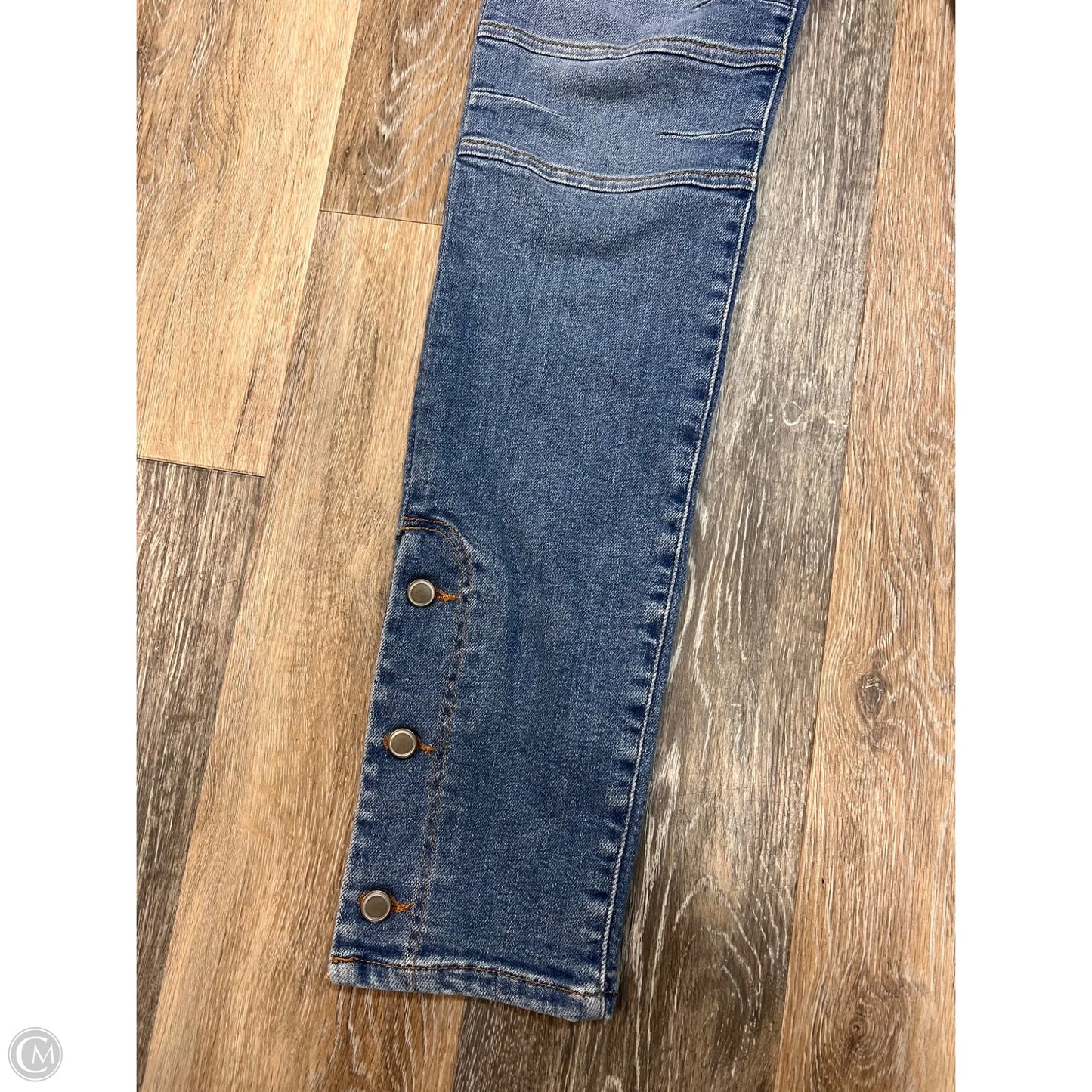 Jeans Skinny By Good American In Blue Denim, Size: 8/29