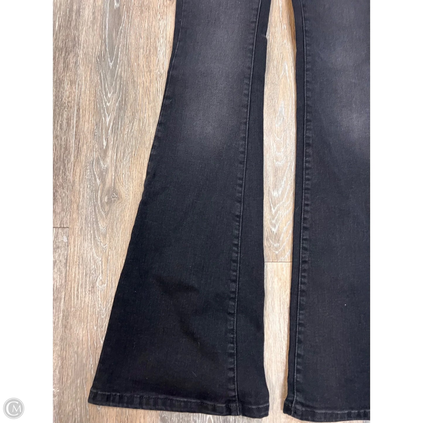 Jeans Flared By We The Free In Black Denim, Size: 0/24