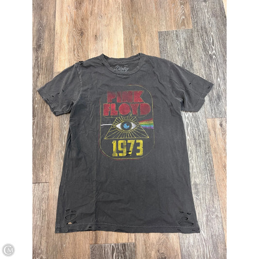 Top Short Sleeve By Dirty Cotton Scoundrels In Grey, Size: S