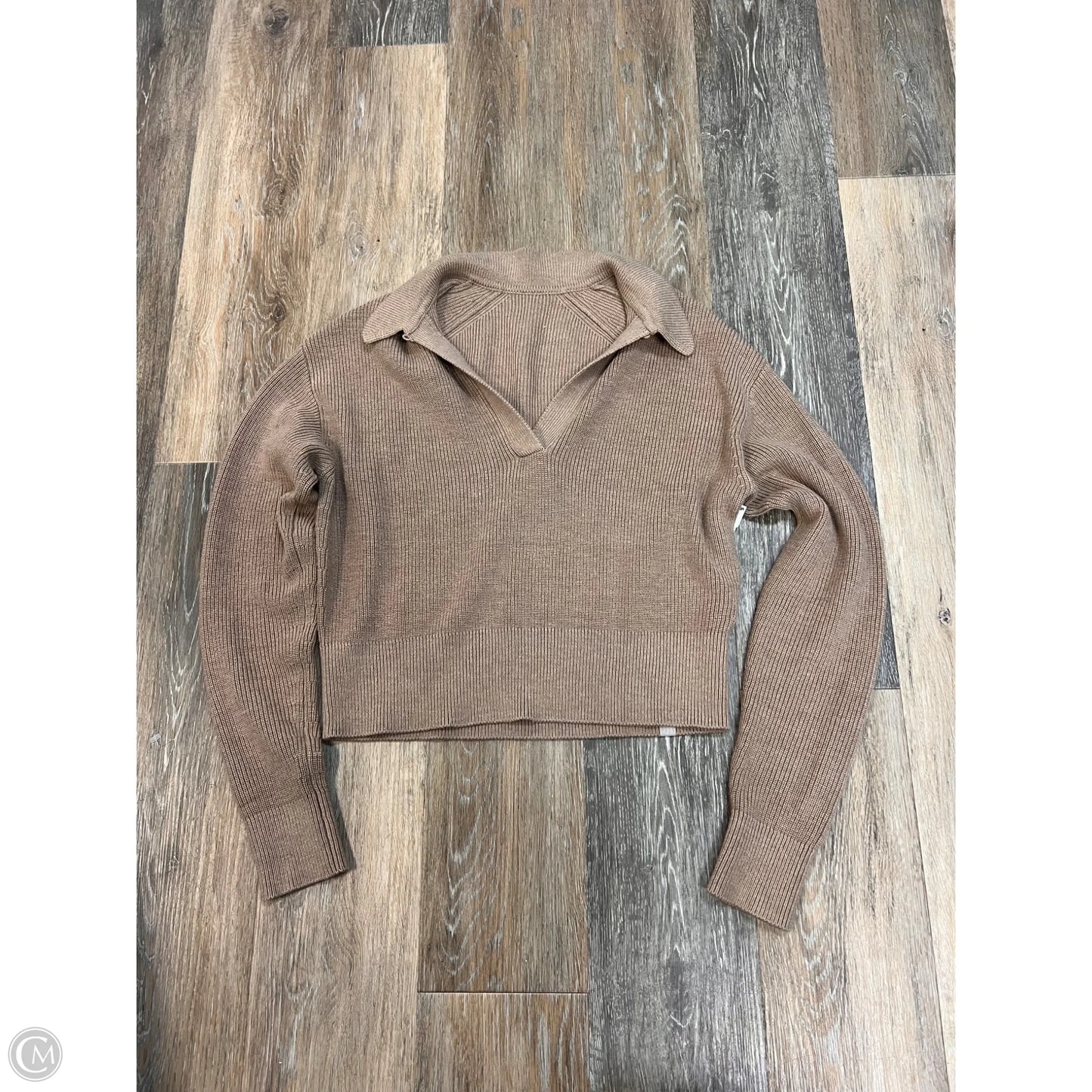 Sweater By Lululemon In Tan, Size: S