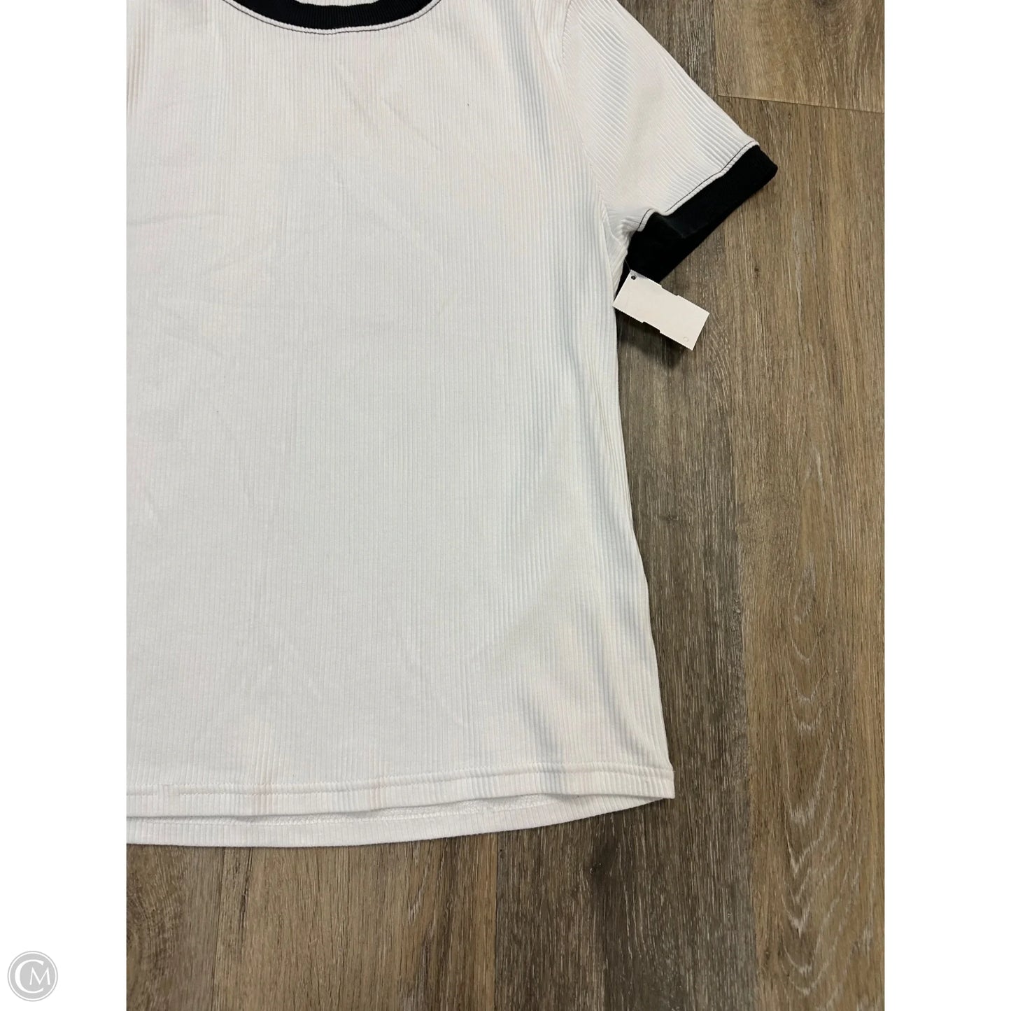 Top Short Sleeve By J. Crew In White, Size: Xxl