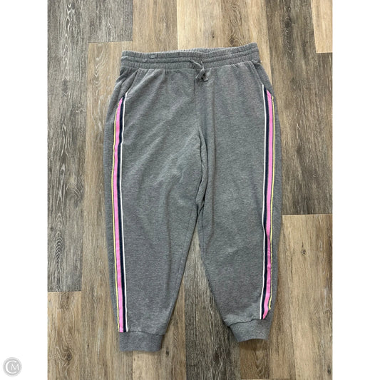 Athletic Pants By Torrid In Grey, Size: 1x
