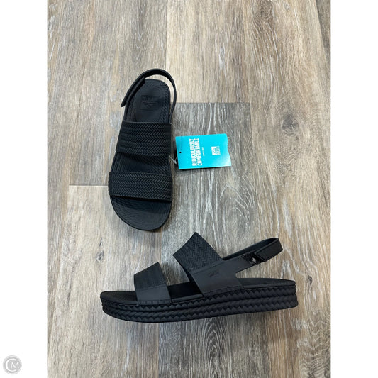 Sandals Flats By Reef In Black, Size: 8