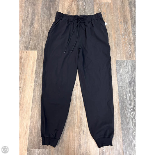 Athletic Pants By Lululemon In Black, Size: 10