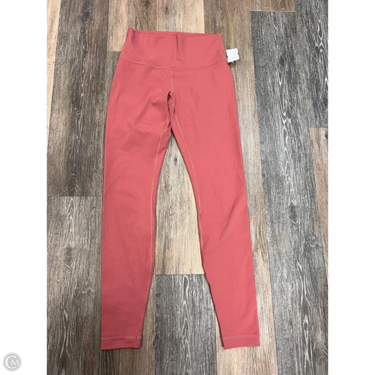 Athletic Leggings By Lululemon In Pink, Size: 6
