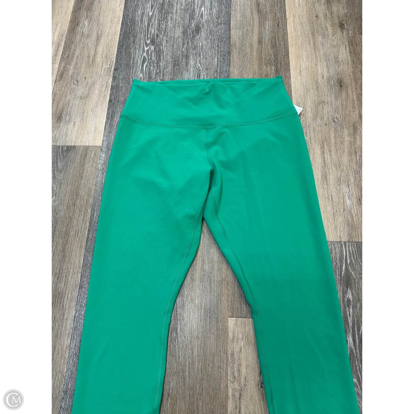 Athletic Leggings By Lululemon In Green, Size: 14