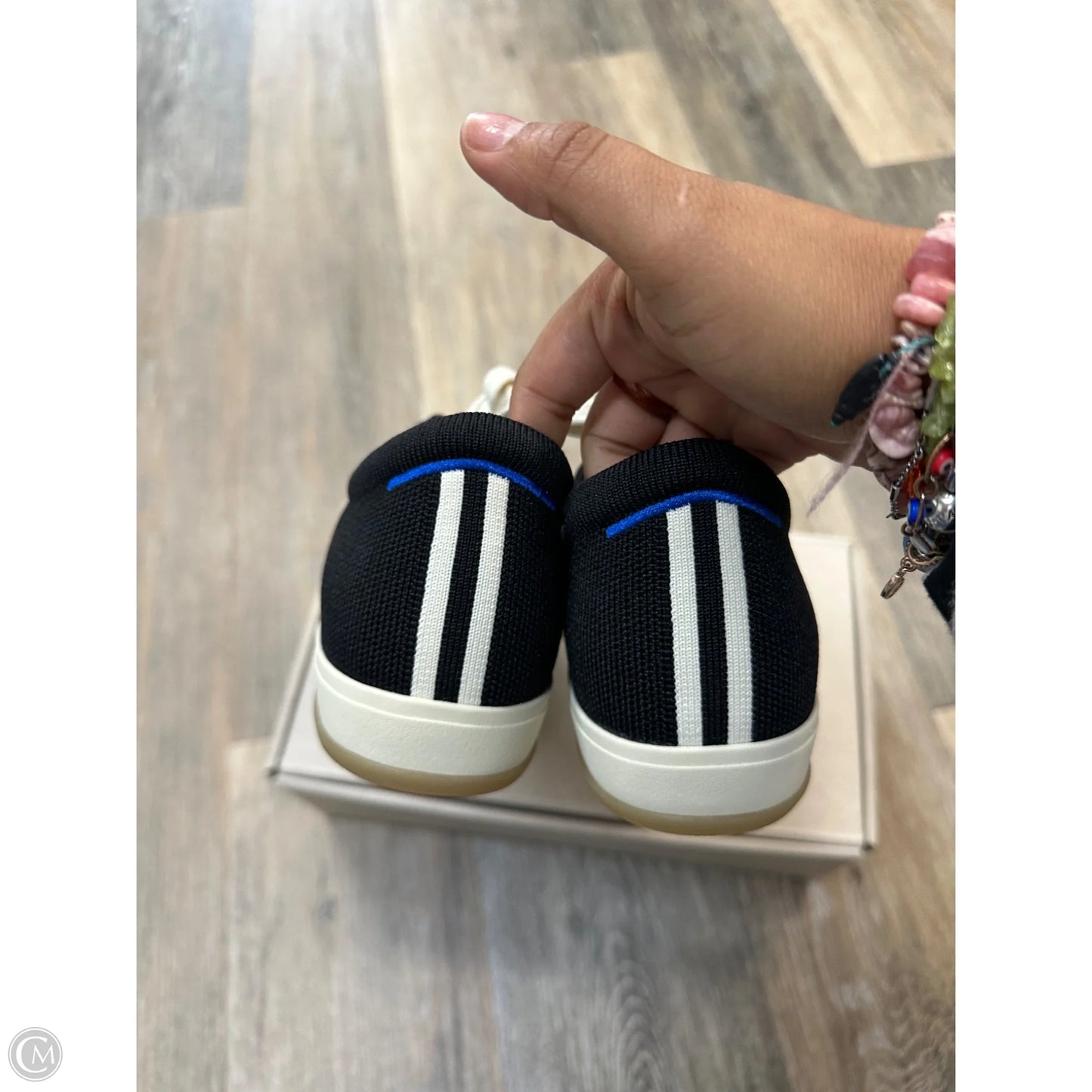 Shoes Sneakers By Rothys In Black, Size: 9.5