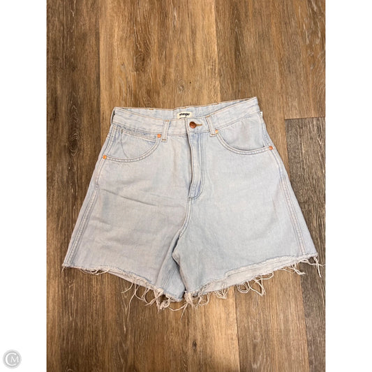 Shorts By Wrangler In Blue Denim, Size: 6/28
