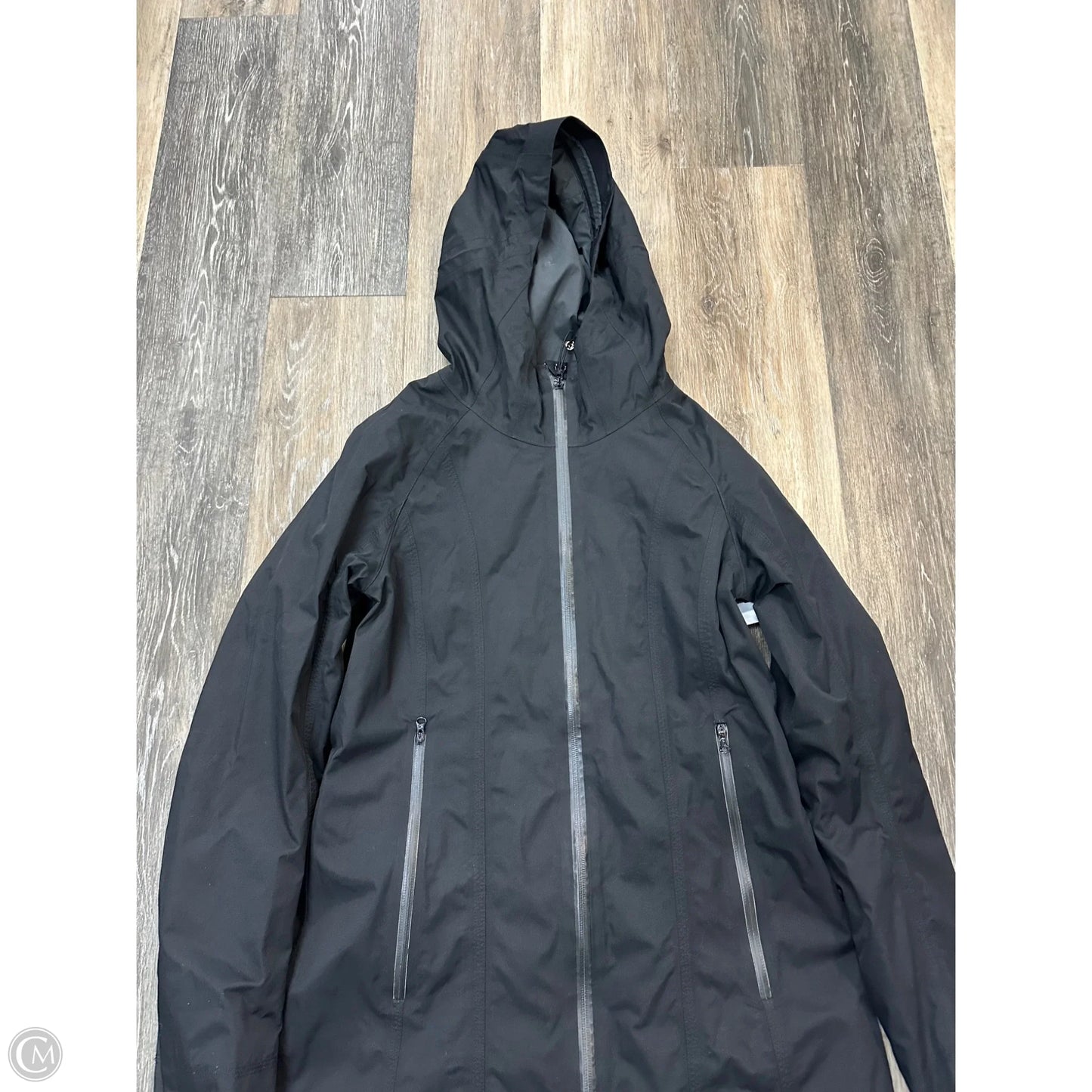 Coat Raincoat By Lululemon In Black, Size: 6