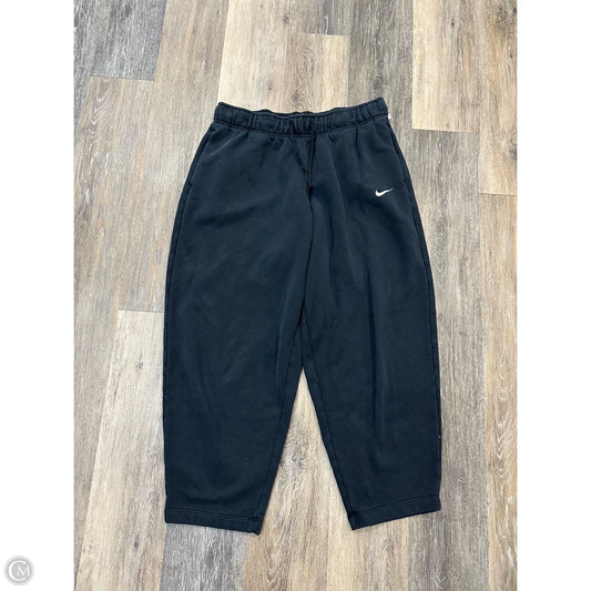 Athletic Pants By Nike Apparel In Black, Size: L
