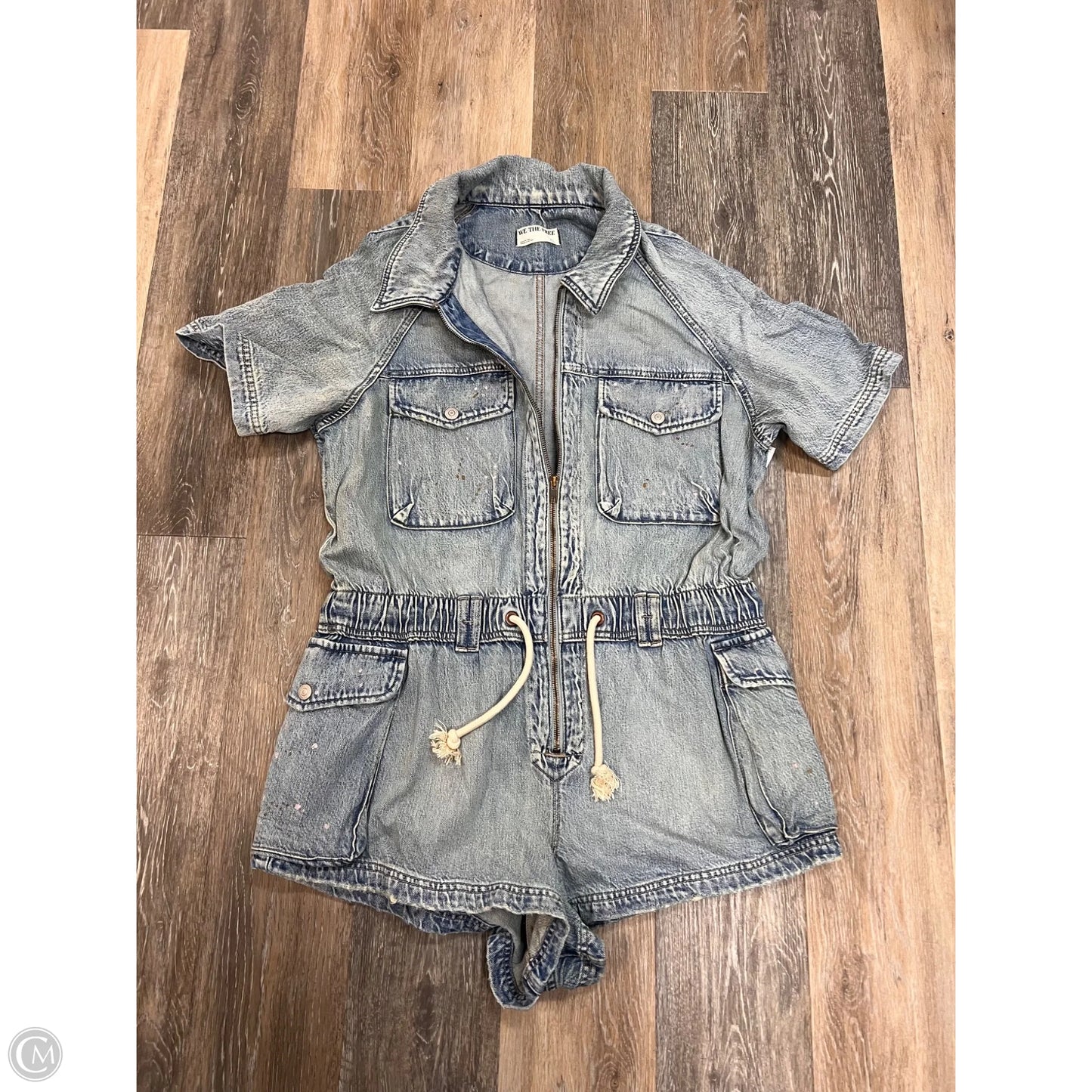 Romper By We The Free In Blue Denim, Size: Xl