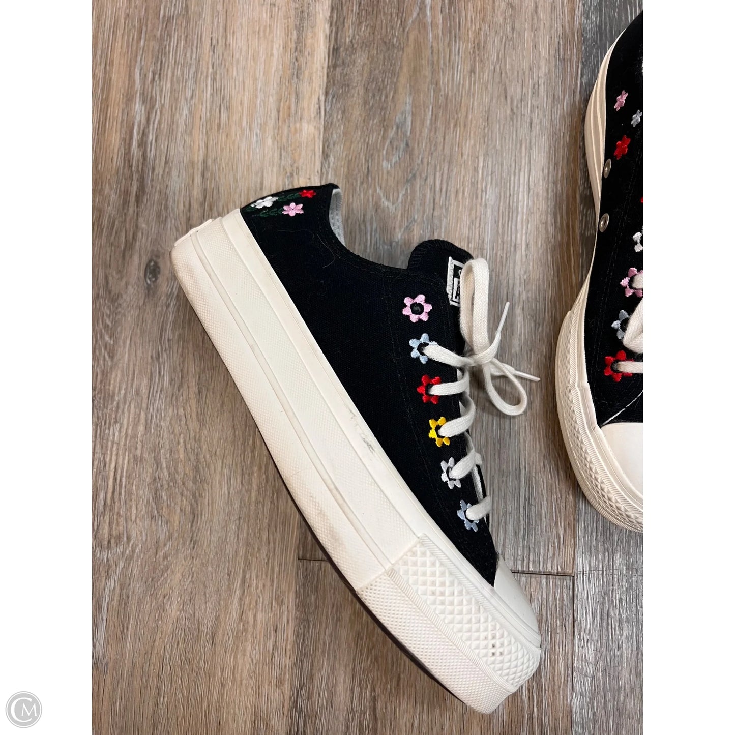 Shoes Sneakers Platform By Converse In Black, Size: 7