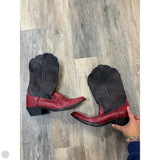 Boots Western By Ariat In Red, Size: 9