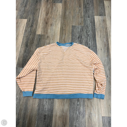 Top Long Sleeve By We The Free In Striped Pattern, Size: M