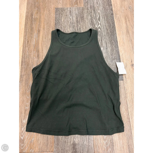 Athletic Tank Top By Vuori In Green, Size: Xl