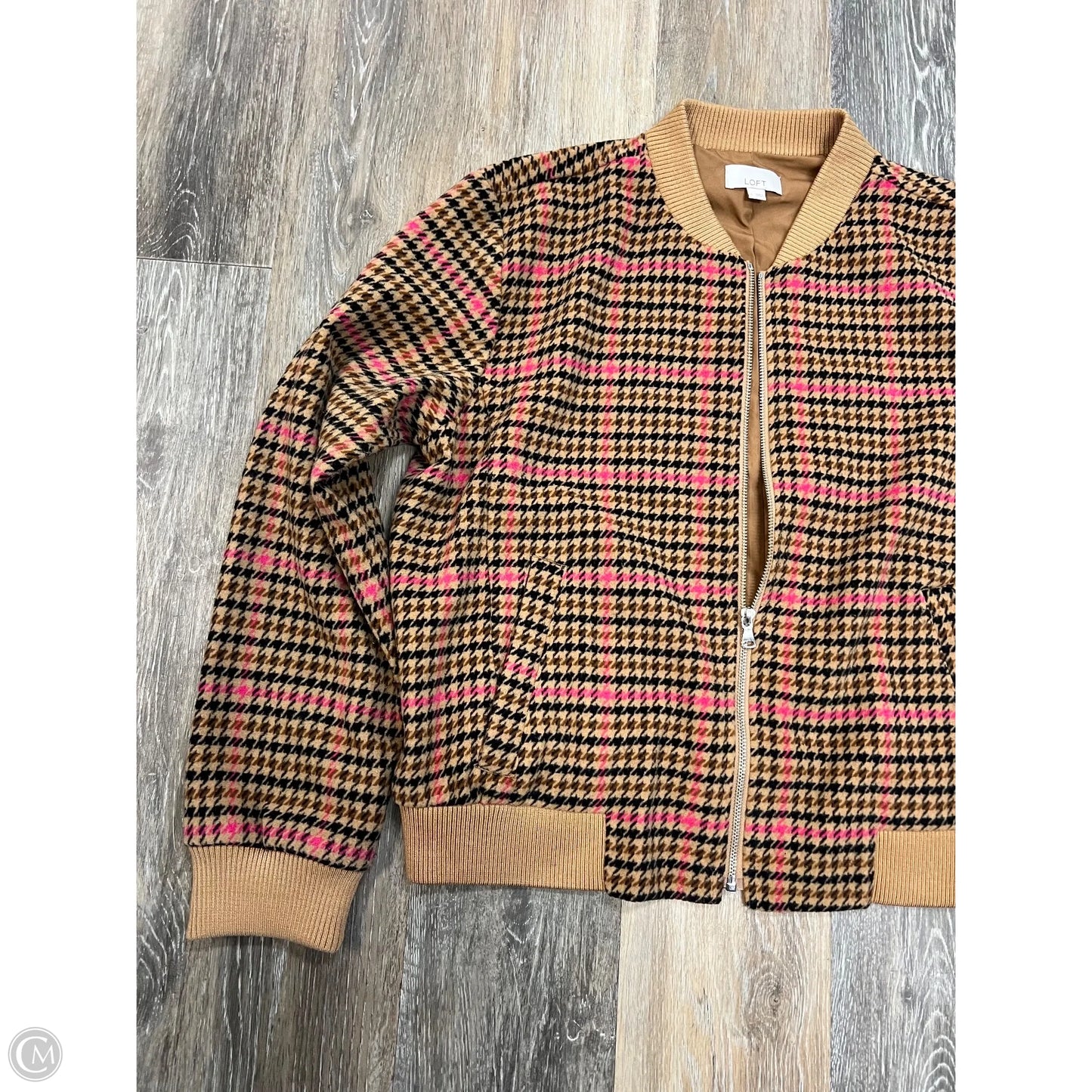 Jacket Other By Loft In Tan, Size: L