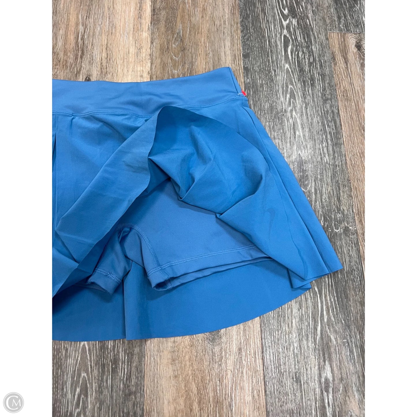 Athletic Skort By Nike Apparel In Blue, Size: S