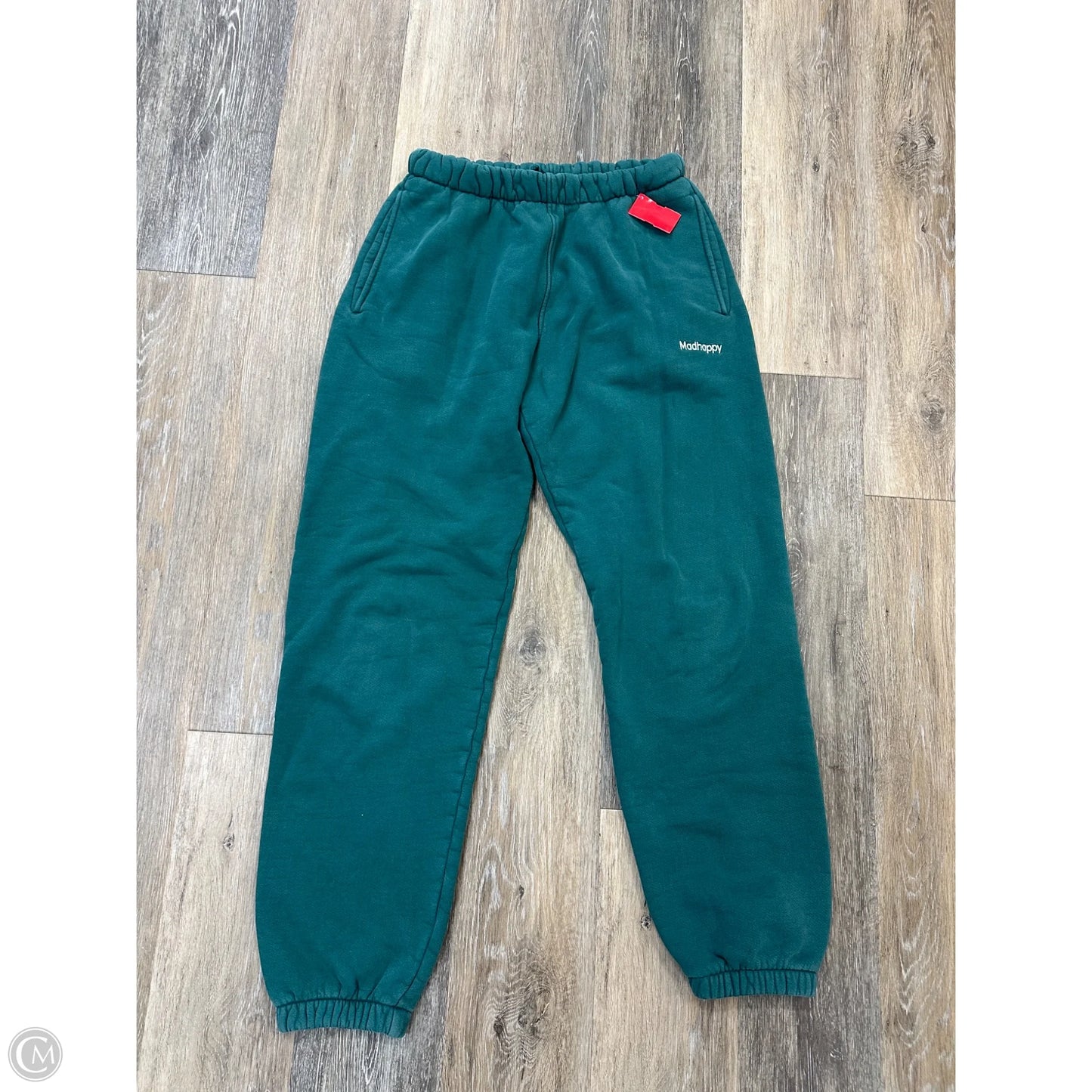 Athletic Pants By Madhappy In Green, Size: M