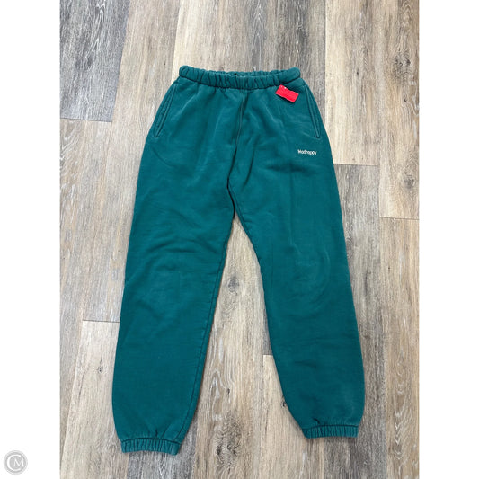 Athletic Pants By Madhappy In Green, Size: M