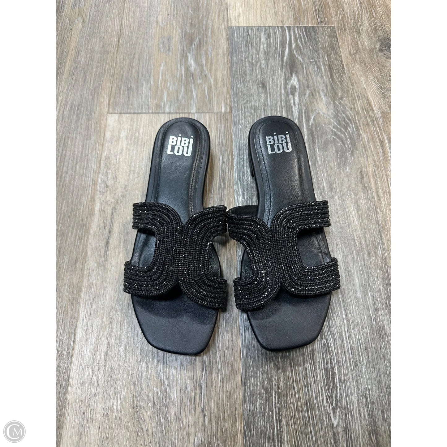 Sandals Flats By Bibi Lou In Black, Size: 7.5