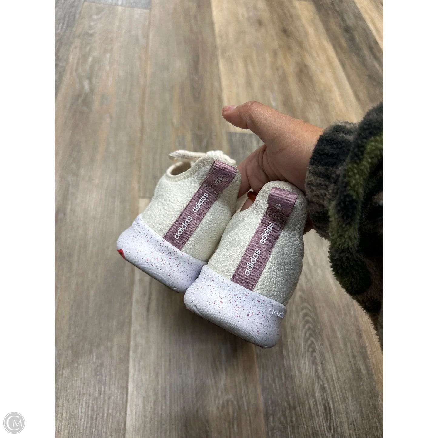 Shoes Athletic By Adidas In White, Size: 6.5