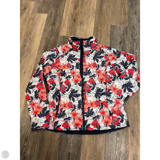Jacket Puffer & Quilted By Columbia In Floral Print, Size: Xl