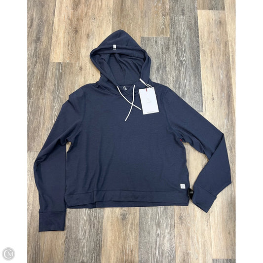 Athletic Sweatshirt Hoodie By Rhoback In Blue, Size: Xl