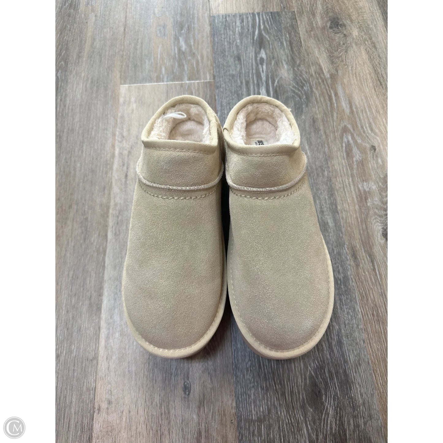Boots Ankle Flats By Cushionaire In Tan, Size: 10