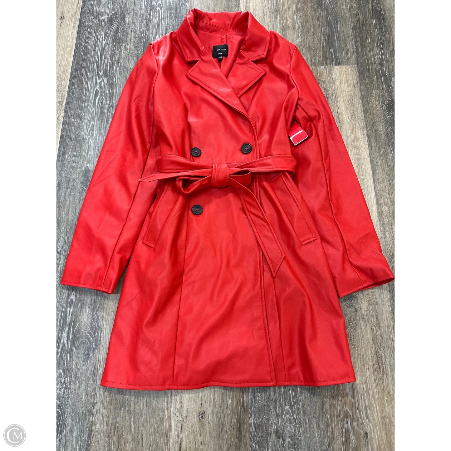 Jacket Other By Love Tree In Red, Size: L
