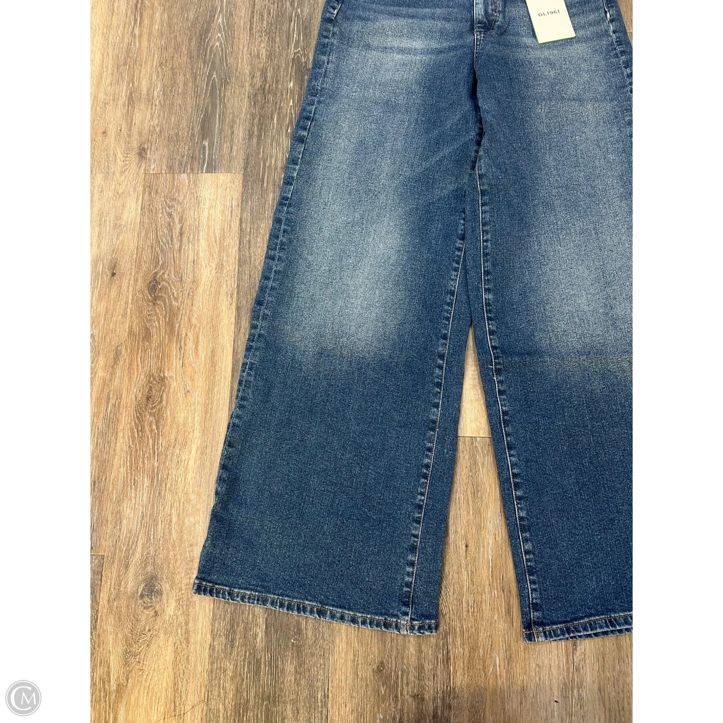 Jeans Wide Leg By Dl1961 In Blue Denim, Size: 6