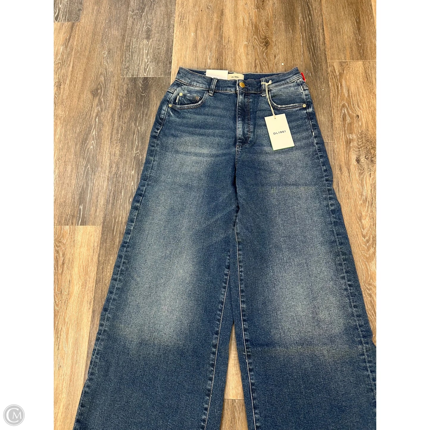 Jeans Wide Leg By Dl1961 In Blue Denim, Size: 6